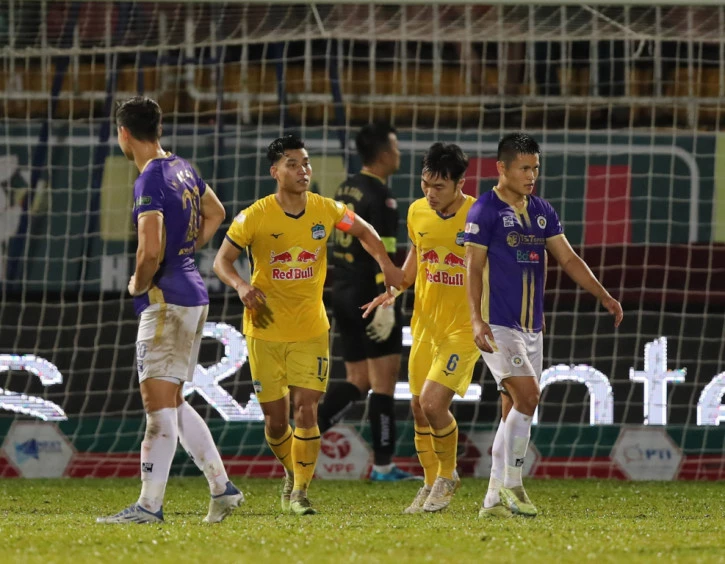 HAGL hòa 1-1 trước Hà Nội FC ở vòng đấu cuối cùng V.League 2022