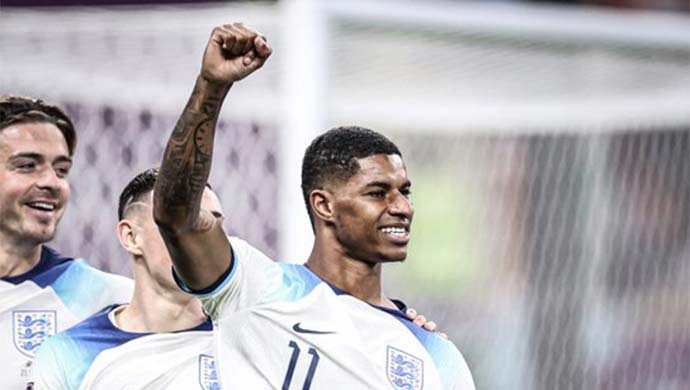 Rashford ghi bàn đầu tiên ở World Cup