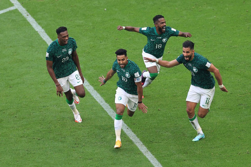 Saudi Arabia tạo địa chấn với chiến thắng trước Argentina