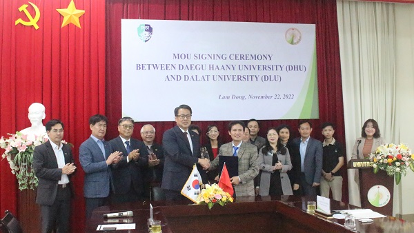 Đại học Đà Lạt “bắt tay” Đại học Deagu Haany Hàn Quốc phát triển ngành dược liệu