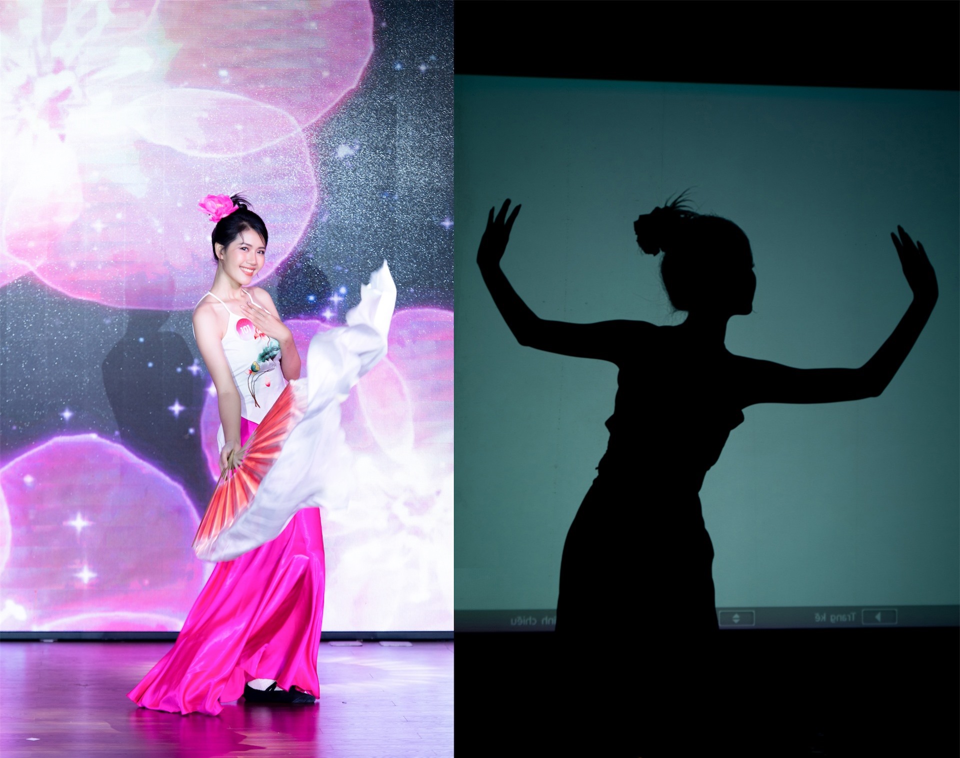 Thí sinh Hoa hậu Việt Nam 'múa bóng', 'đánh võ'... trong phần thi tài năng - ảnh 12