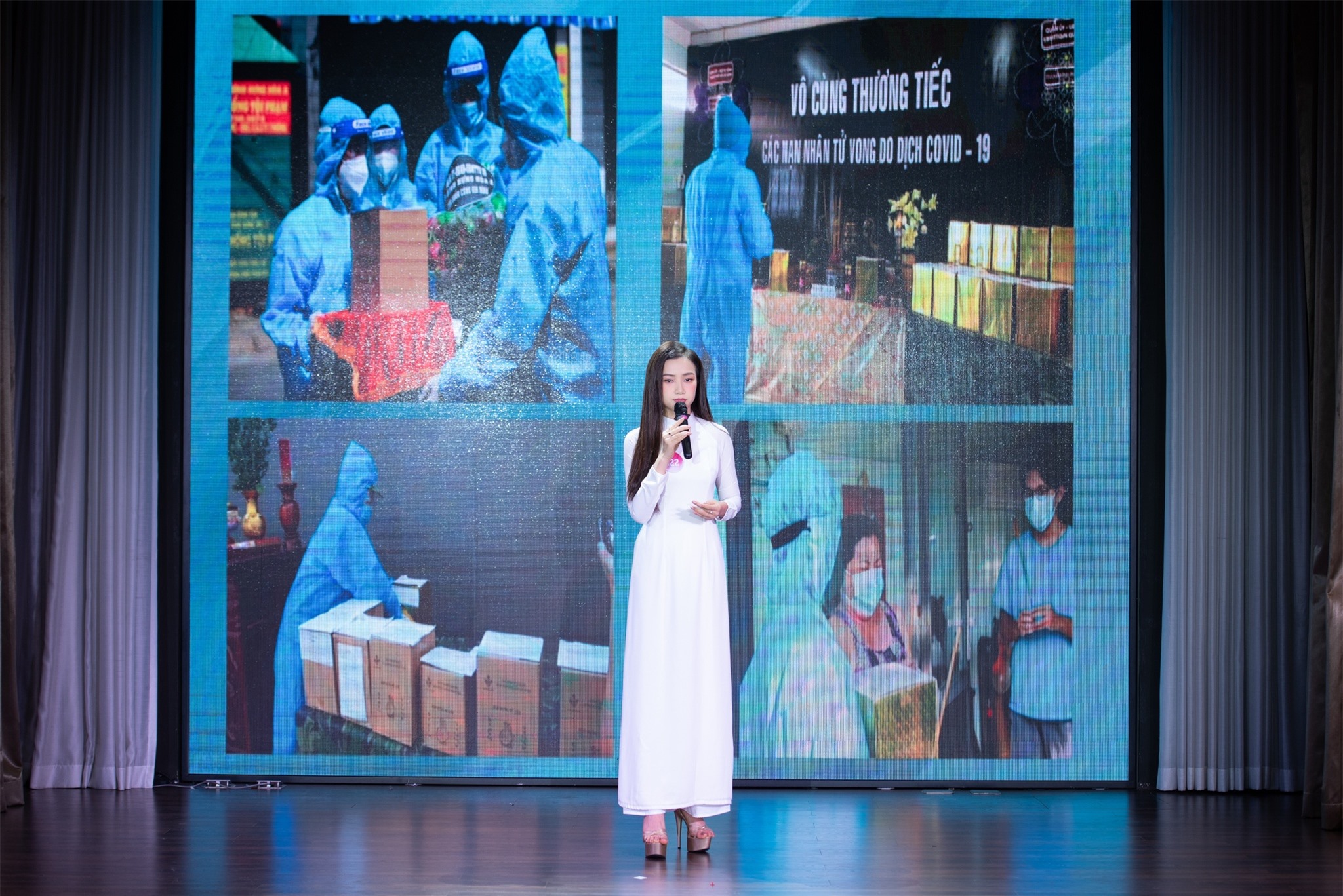 Thí sinh Hoa hậu Việt Nam 'múa bóng', 'đánh võ'... trong phần thi tài năng - ảnh 6