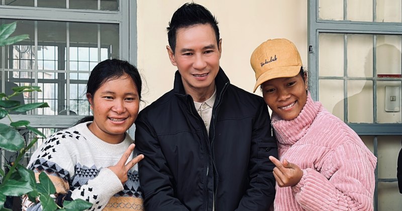 Lý Hải mang 3500 áo ấm tặng bà con đồng bào tại Lâm Đồng, Gia Lai