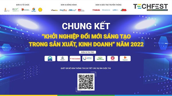 9 đội xuất sắc nhất vào Chung kết Cuộc thi “Khởi nghiệp đổi mới sáng tạo trong sản xuất, kinh doanh” năm 2022
