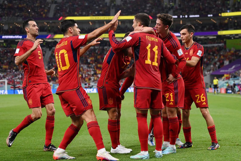 Tây Ban Nha phô diễn sức mạnh với chiến thắng 7-0 trước Costa Rica