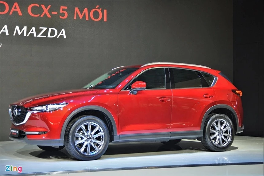 Mazda CX-5 là mẫu xe duy nhất trong phân khúc đạt doanh số trên 100 xe/tháng. Ảnh: Vĩnh Phúc.