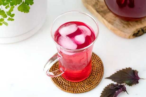 Uống nước lá tía tô thêm 2 thứ này: Chống lão hóa, trẻ lâu, sống thọ