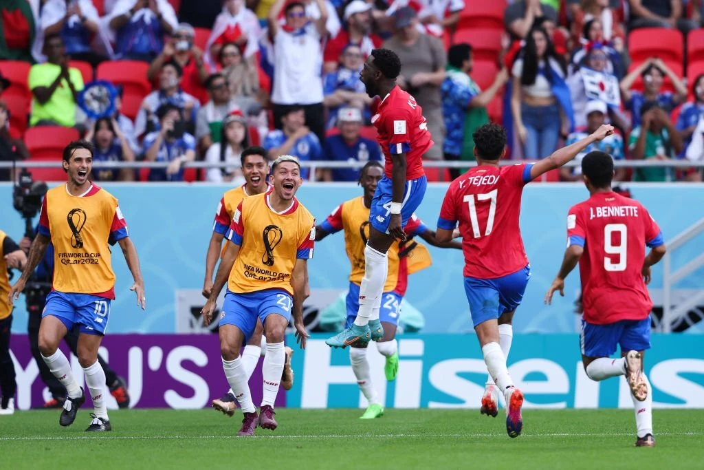 Costa Rica giành 3 điểm quý giá trước Nhật Bản