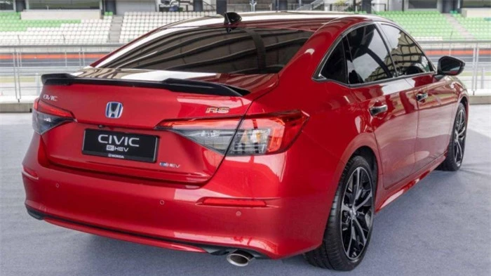 honda civic có thêm phiên bản hybrid với ngoại thất thể thao