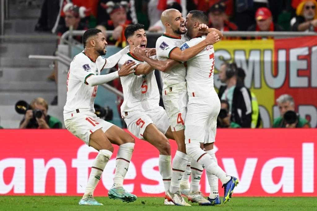 Morocco gây bất ngờ khi đánh bại Bỉ