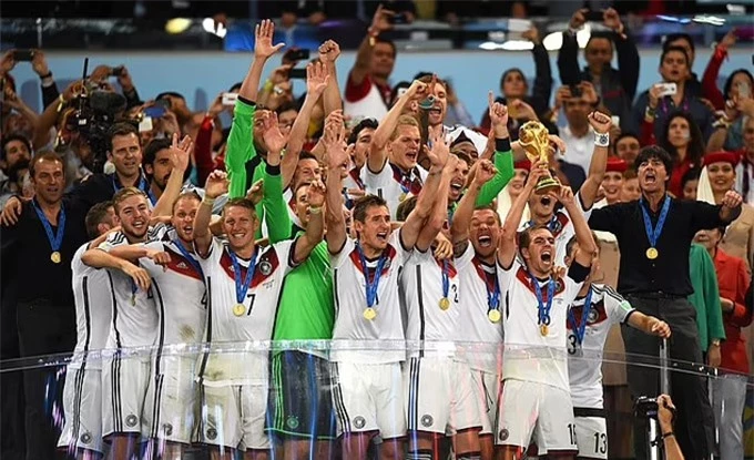 Đức vô địch World Cup 2014 với 1 trận hòa ở vòng bảng