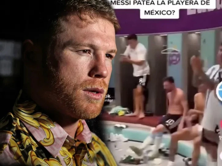 Canelo Alvarez dọa đánh Messi vì giẫm lên áo đấu của tuyển Mexico