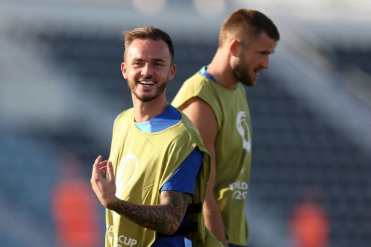 James Maddison trở lại tập luyện, sẵn sàng ra sân cho ĐT Anh