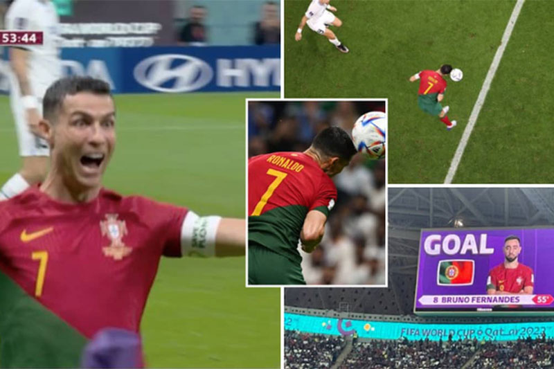 Bruno Fernandes lên tiếng khi Ronaldo bị cho là nhận vơ bàn thắng