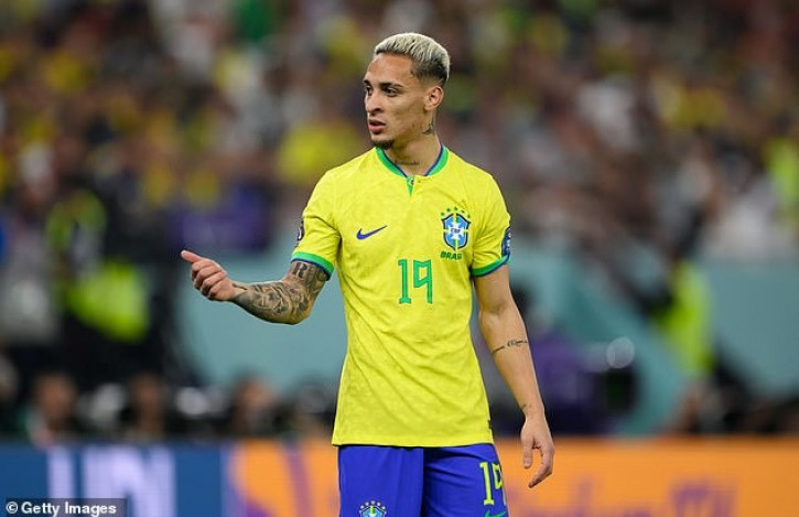 Antony thừa nhận tuyển Brazil phát ốm vì thời tiết ở Qatar