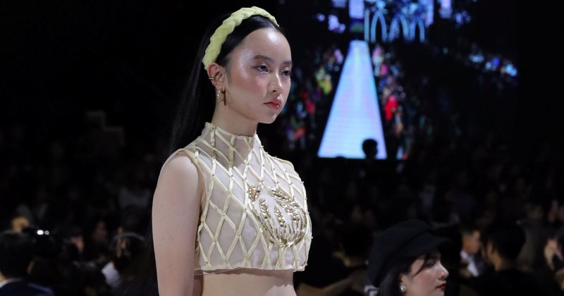Mẫu nhí 13 tuổi Phương Anh gây bất ngờ với thần thái đỉnh cao trên sàn catwalk