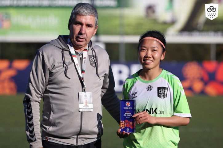 Huỳnh Như nhận vinh dự lớn tại Lank FC, khẳng định vị thế bóng đá Việt Nam