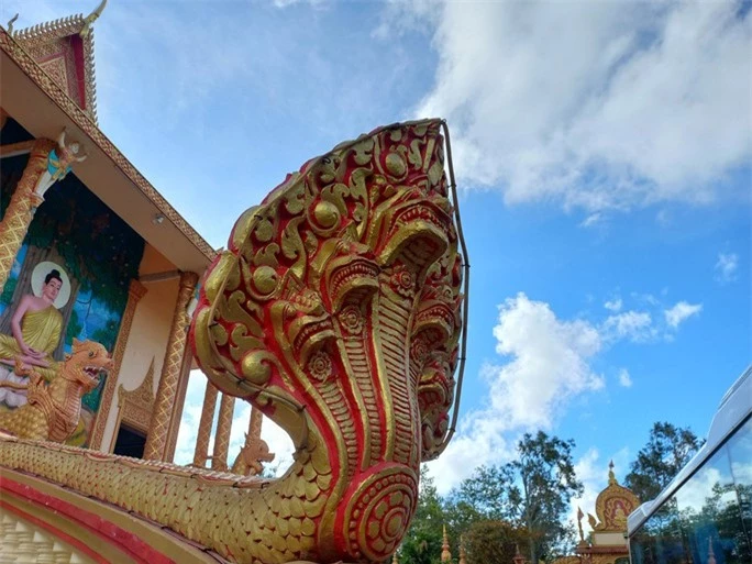 CLIP: Độc đáo ngôi chùa ở Bạc Liêu được công nhận là điểm du lịch tiêu biểu ĐBSCL - Ảnh 9.