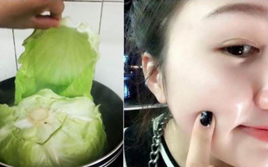 Làm đẹp da cực nhanh chỉ bằng nước rau bắp cải luộc