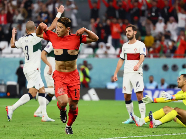 Bồ Đào Nha thua Hàn Quốc, châu Á có đại diện thứ 3 vào vòng 1/8 World Cup 2022