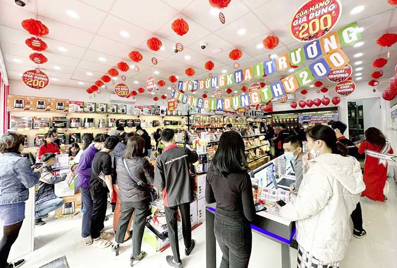 Một nhà bán lẻ tham vọng mở 200 cửa hàng gia dụng trong năm 2023