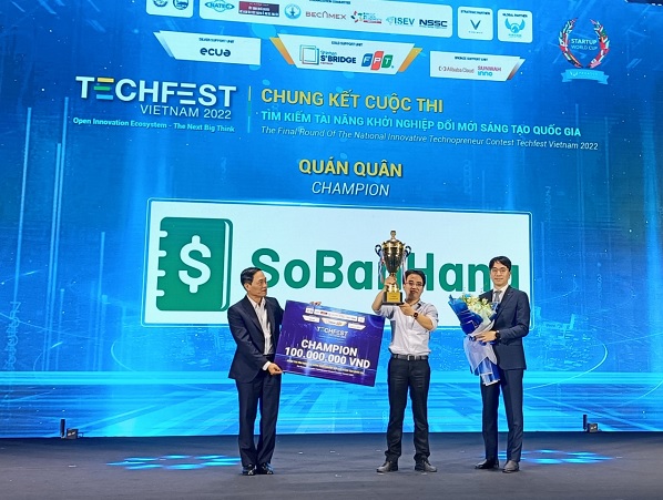 Đã tìm được Quán quân cuộc thi "Tìm kiếm tài năng khởi nghiệp đổi mới sáng tạo quốc gia Techfest Vietnam 2022"