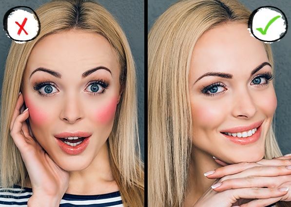 Sai lầm nghiêm trọng khi đánh má hồng bạn phải sửa ngay