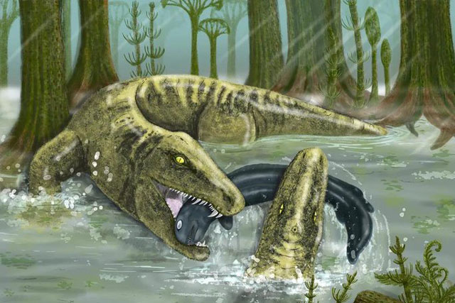 Sốc: Tổ tiên "quái thú" của chúng ta đáng sợ hơn khủng long bạo chúa