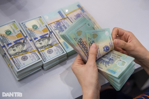 USD trong ngân hàng giảm mạnh về vùng 24.000 đồng