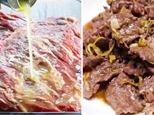 Xào thịt bò chỉ cần thêm một bước này thịt sẽ mềm thơm, mọng nước, không sợ dai