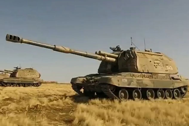 Toàn cảnh pháo binh Nga tác chiến trên thực địa