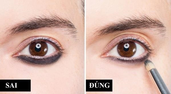 Sai lầm nghiêm trọng khi chuốt mi, kẻ viền mắt