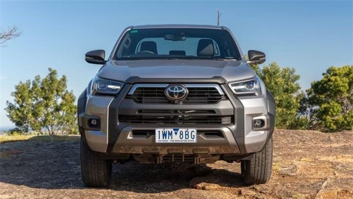  Toyota Hilux 2023 được dự kiến bán ra vào tháng 3 năm sau. Ảnh: Drive. 