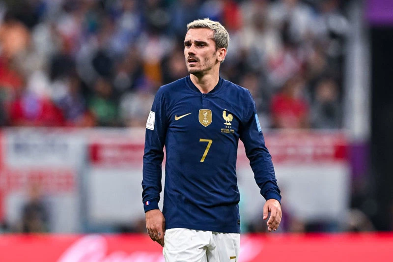 Tiền vệ trái: Antoine Griezmann (Pháp).