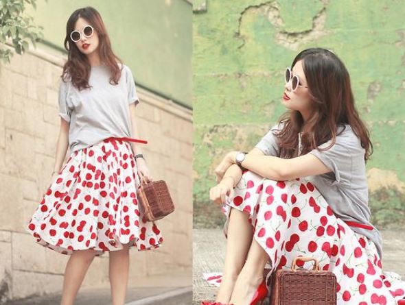 Giúp bạn mặc chân váy đẹp trong mọi hoàn cảnh