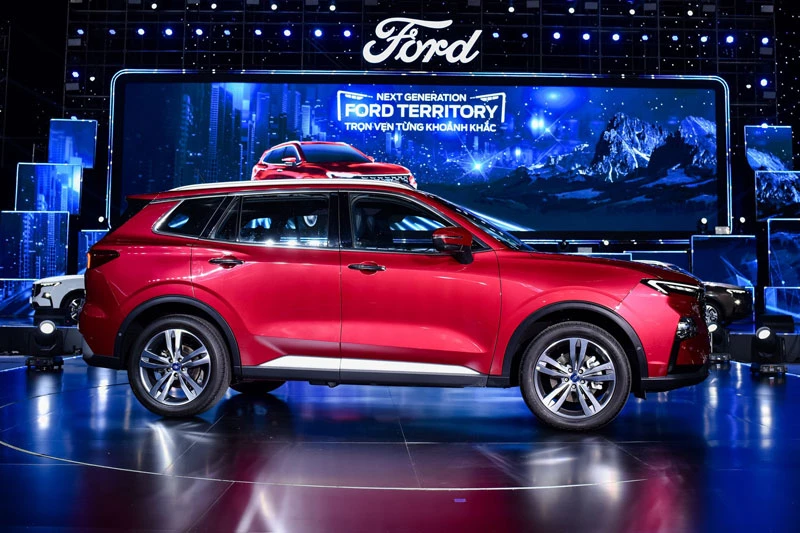 10. Ford Territory (doanh số: 1.036 chiếc). Ảnh: Ford Việt Nam.