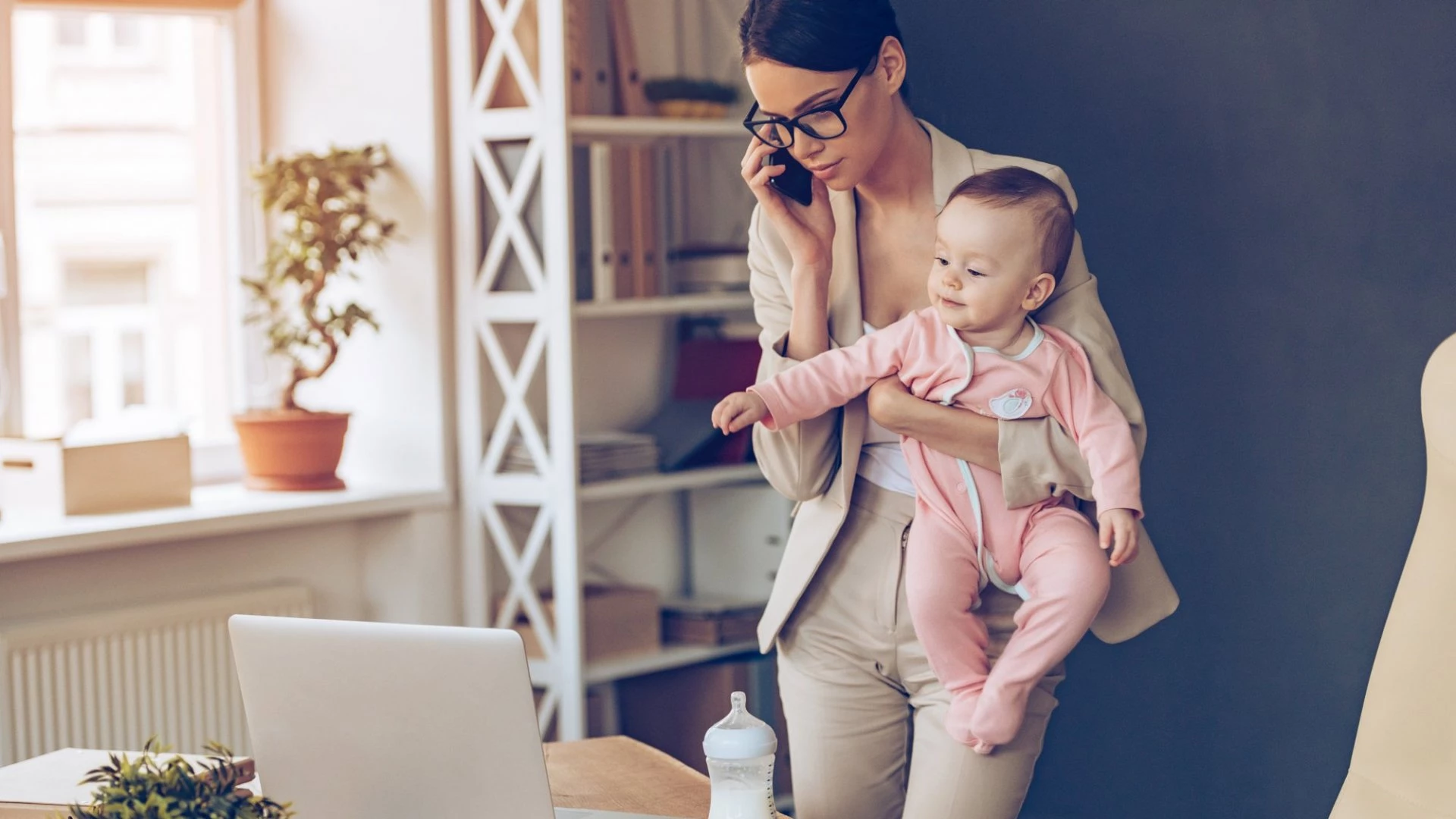 Motherhood in the workplace: An examination of maternal mental health (Illustrative image).