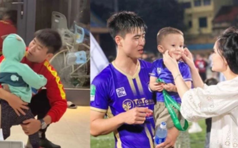 Về nhà sau tập huấn, Duy Mạnh 'ngã ngửa' khi con trai gọi là 'chú Mạnh'