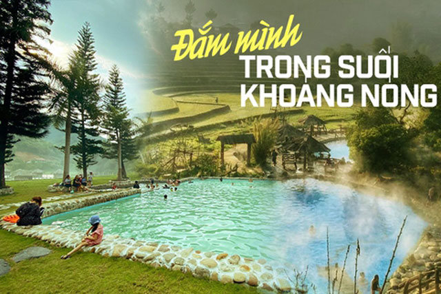 Những suối nước nóng tự nhiên nơi rẻo cao phía Bắc cho người muốn đi du lịch mùa đông