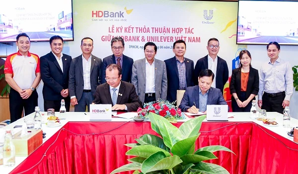 HDBank và Unilever Việt Nam đã ký kết hợp tác chiến lược.