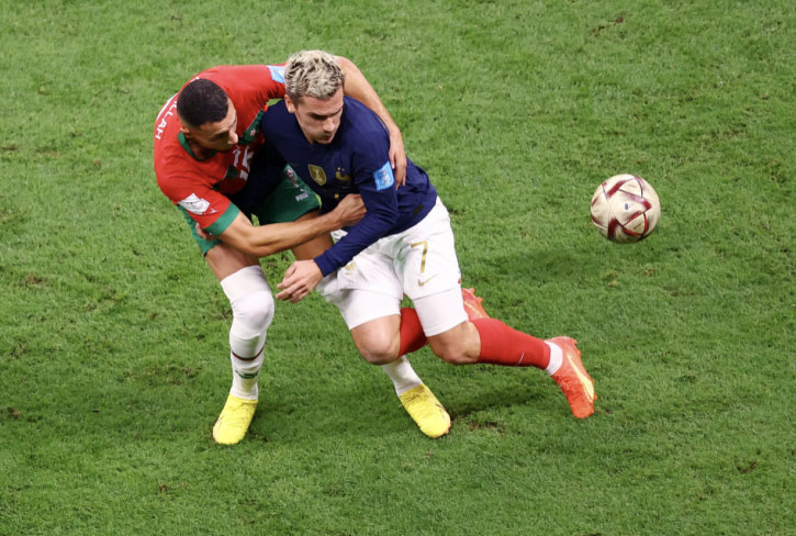 Thắng Morocco, Griezmann vượt mặt Messi ở 1 chỉ số