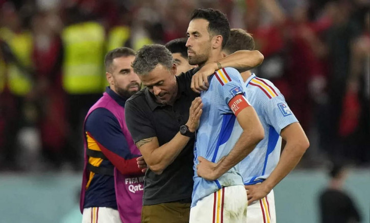 Sergio Busquets giã từ ĐTQG Tây Ban Nha sau thất bại ở World Cup 2022