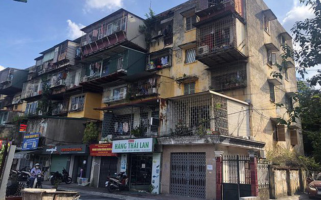 Hà Nội tính bồi thường gấp đôi diện tích khi cải tạo chung cư cũ