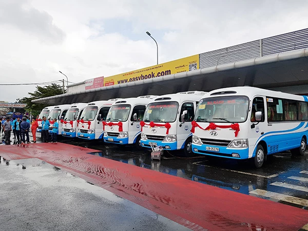 Xe buýt liên tỉnh liền kề Đà Nẵng - Huế sẵn sàng phục vụ dịp Tết Dương lịch 2023