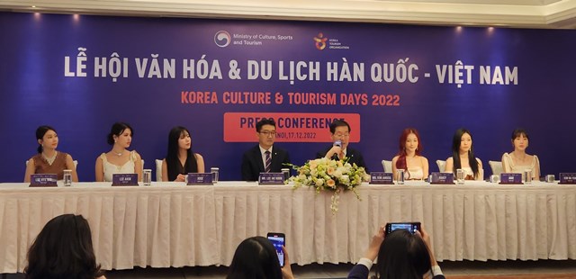 Họp báo giới thiệu Lễ hội Văn hóa và Du lịch Hàn Quốc - Việt Nam 2022