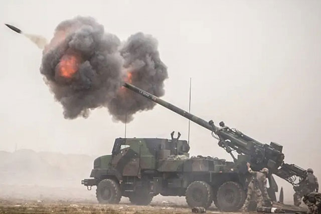 Kho pháo khổng lồ phương Tây viện trợ cho Ukraine