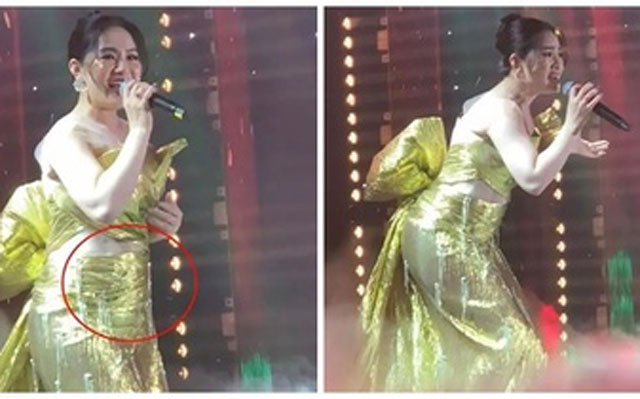 Lương Bích Hữu lộ bụng lùm lùm, vướng tin đồn mang bầu lần 2