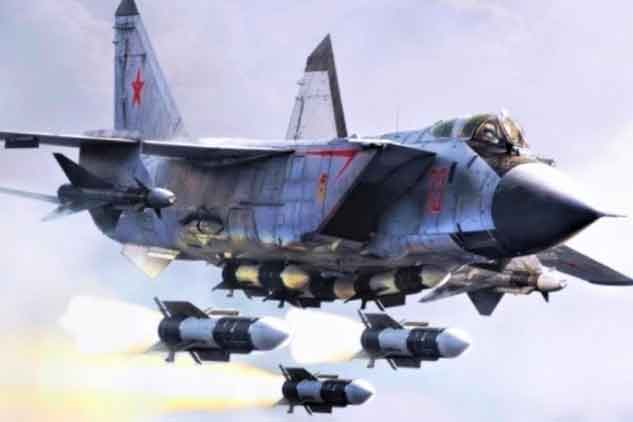Sự kết hợp lợi hại của tiêm kích MiG-31 và tên lửa “sát thủ” R-37M