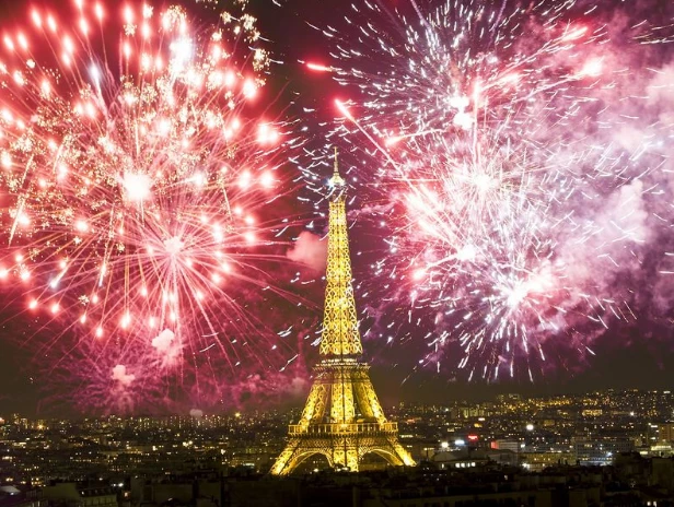 Đứng đầu trong danh sách “Những thành phố lý tưởng đón năm mới” chắc chắn sẽ là Paris - thủ đô hoa lệ của nước Pháp.