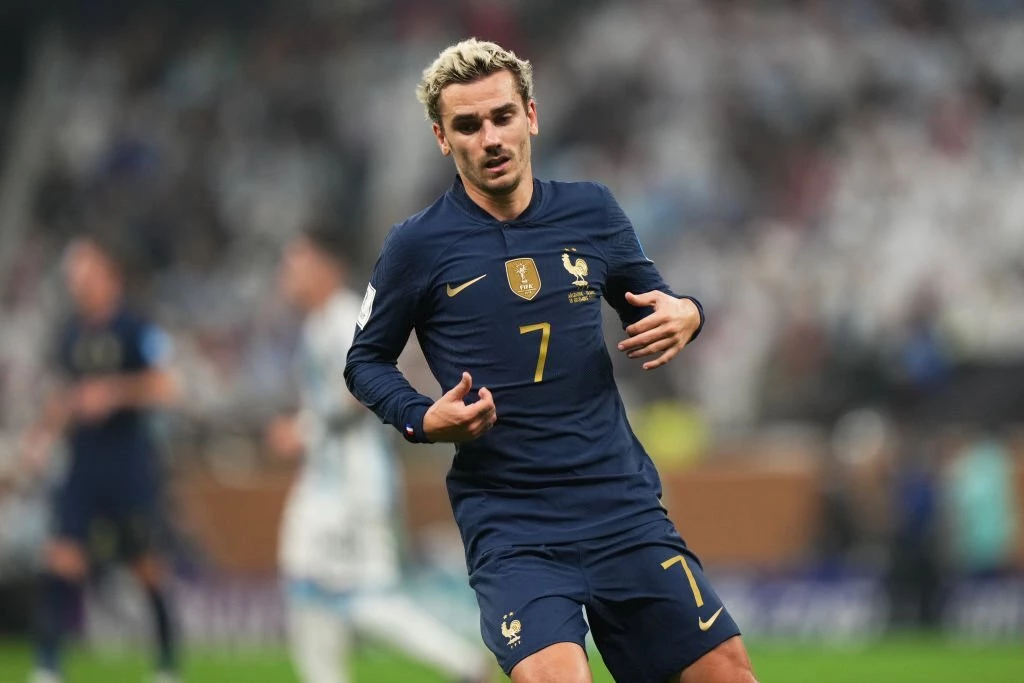 Tiền vệ: Antoine Griezmann (Pháp).